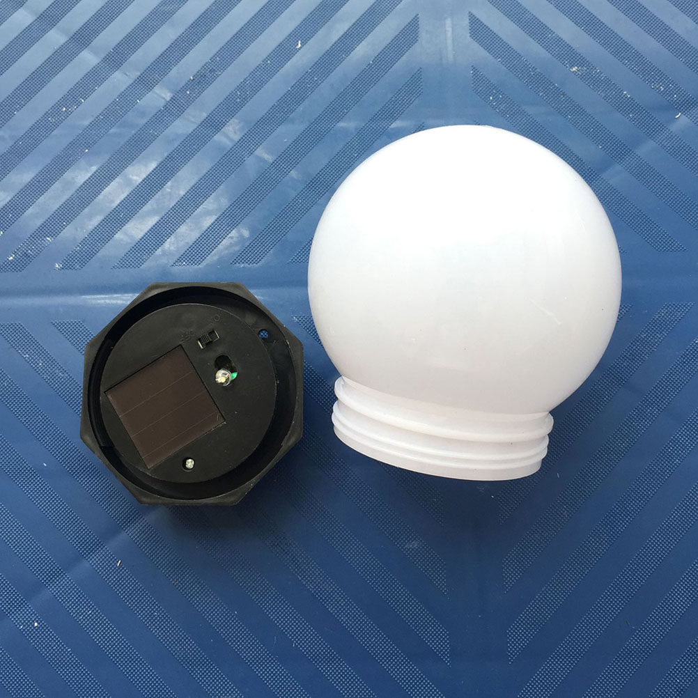Pool Light Solar Rechargeable - ไฟสวนพลังงานแสงอาทิตย์ ชุด 6 ชิ้น โคมไฟสนามหญ้าทรงกลม สำหรับตกแต่งลานบ้าน