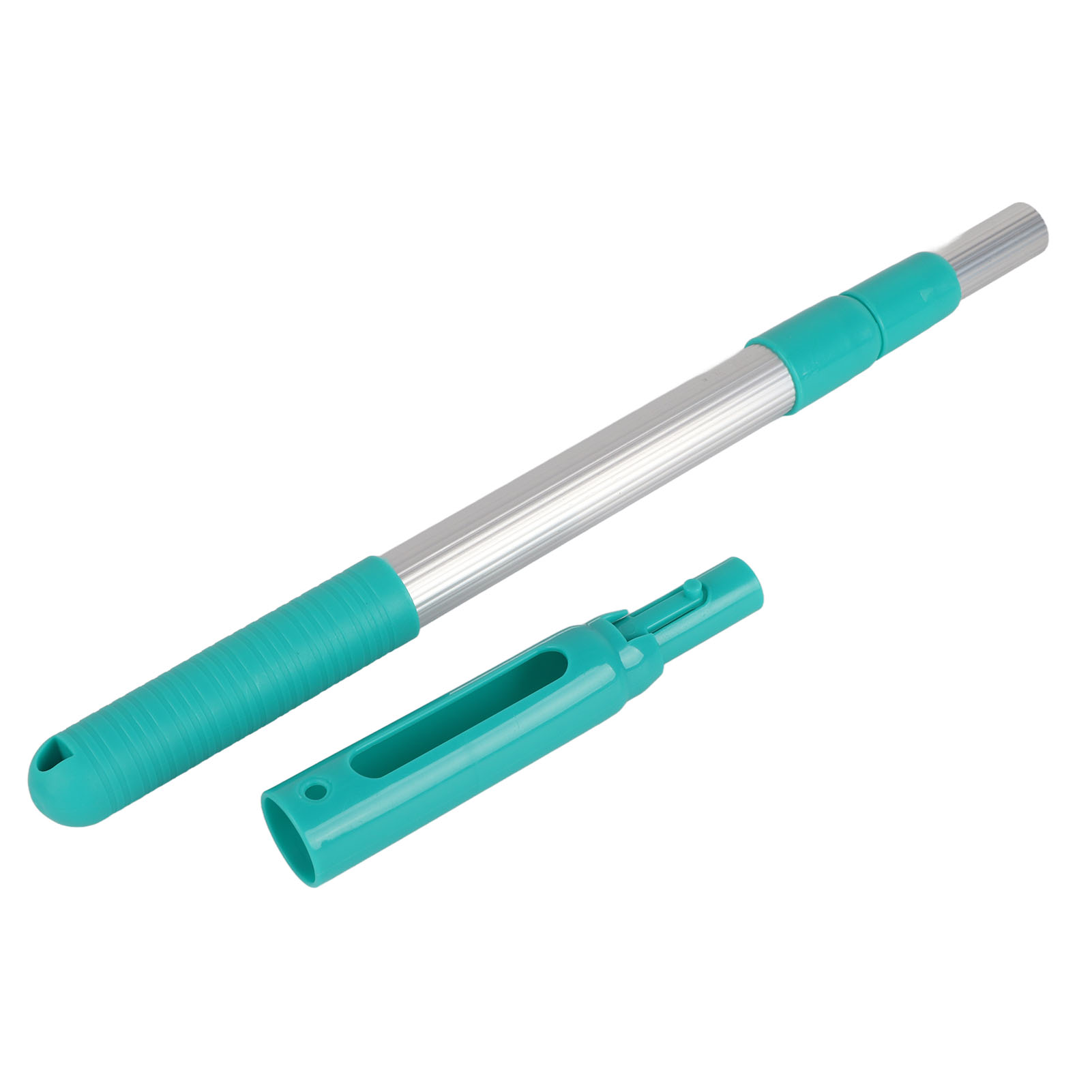 Pool Skimmer Net - ไม้กวาดทำความสะอาดสระว่ายน้ำแบบยืดหดได้ 3 ท่อน ทำจากอะลูมิเนียมและ ABS พร้อมด้ามจับ