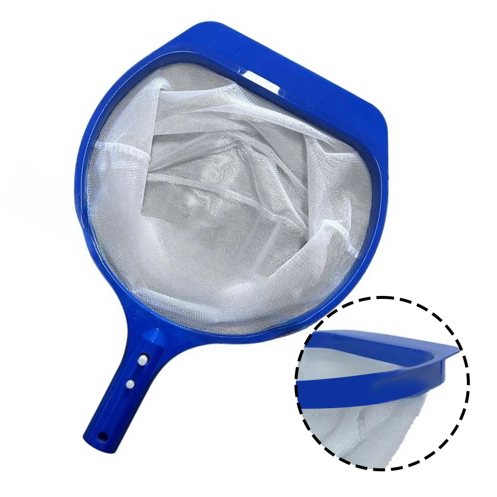 Pool Skimmer Net - ตาข่ายกรองเศษใบไม้ในสระน้ำแบบน้ำหนักเบา พร้อมตาข่ายละเอียดพิเศษ สำหรับทำความสะอาดเศษใบไม้ในสระว่ายน้ำ สปา และอ่างน้ำร้อน โครงพลาสติกด้วย