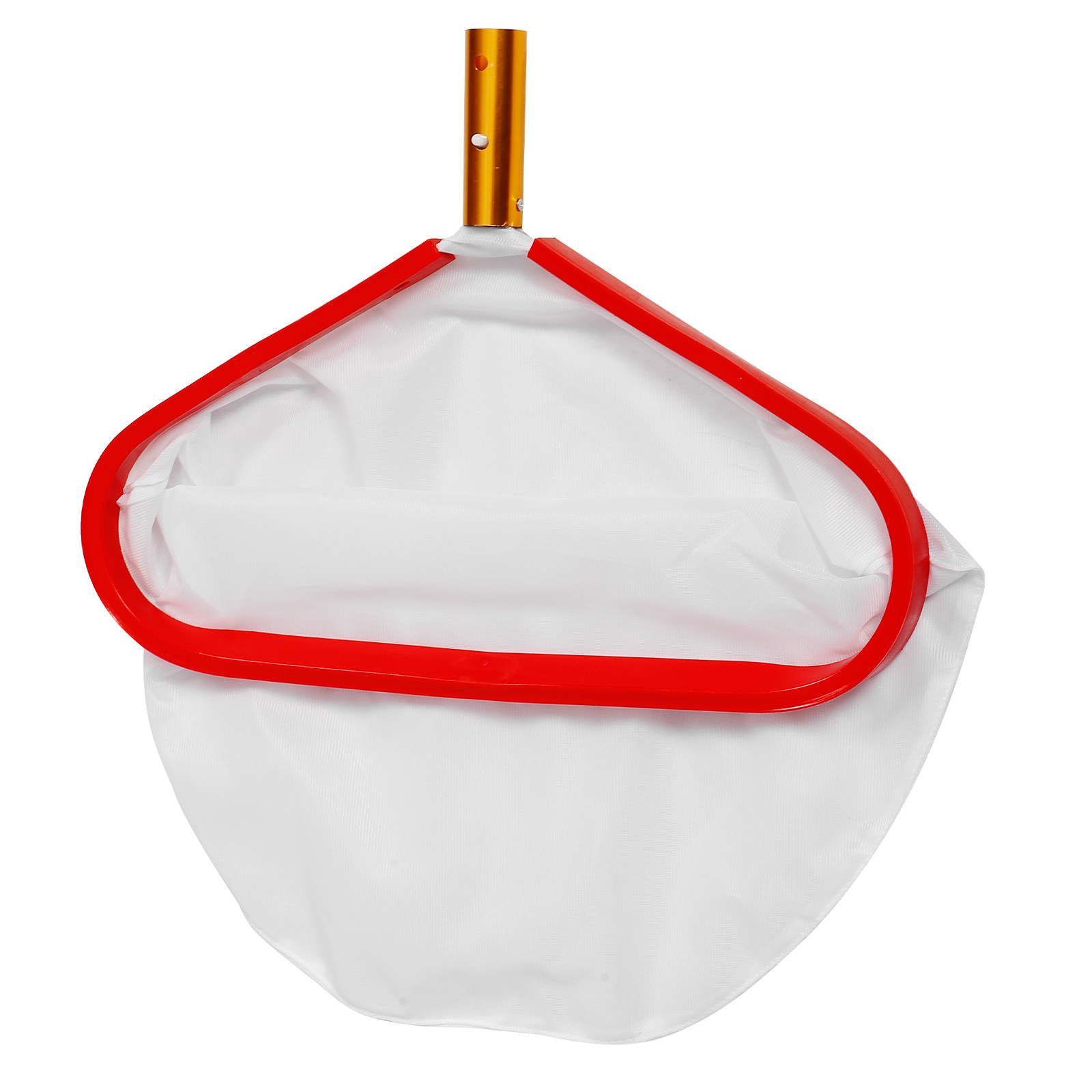 Pool Skimmer Net - ตาข่ายทำความสะอาดใบไม้ในสระ เครื่องมือเก็บเศษใบไม้และสิ่งสกปรก อุปกรณ์ทำความสะอาดสระน้ำและตู้ปลา ทำจากอะลูมิเนียม ใช้งานสะดวก