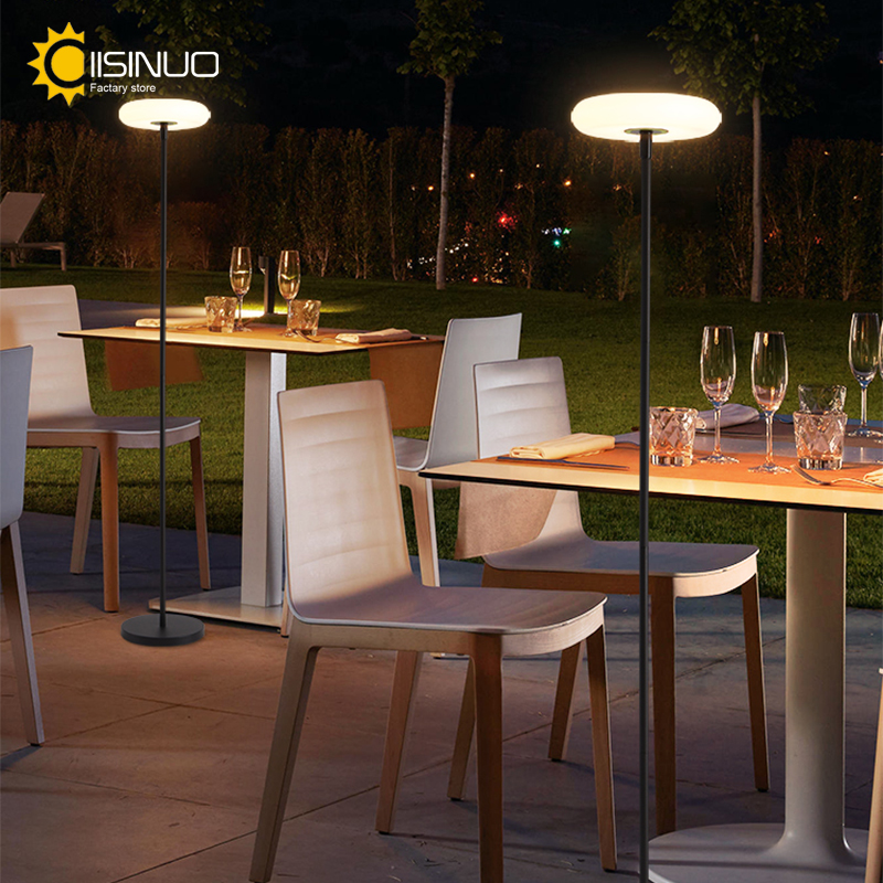 โคมไฟตั้งพื้นกลางแจ้งพลังงานแส - Pool Light Solar Rechargeable บทวิจารณ์และราคา