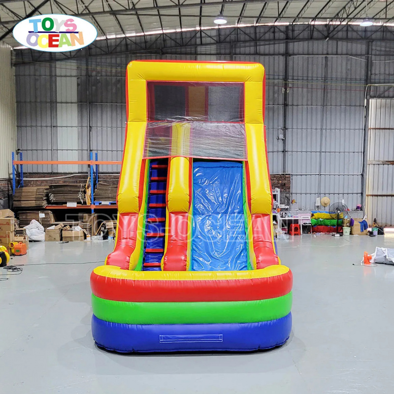 สไลเดอร์น้ำเป่าลมสั่งทำจากโรงง - Water Slide Inflatable บทวิจารณ์และราคา