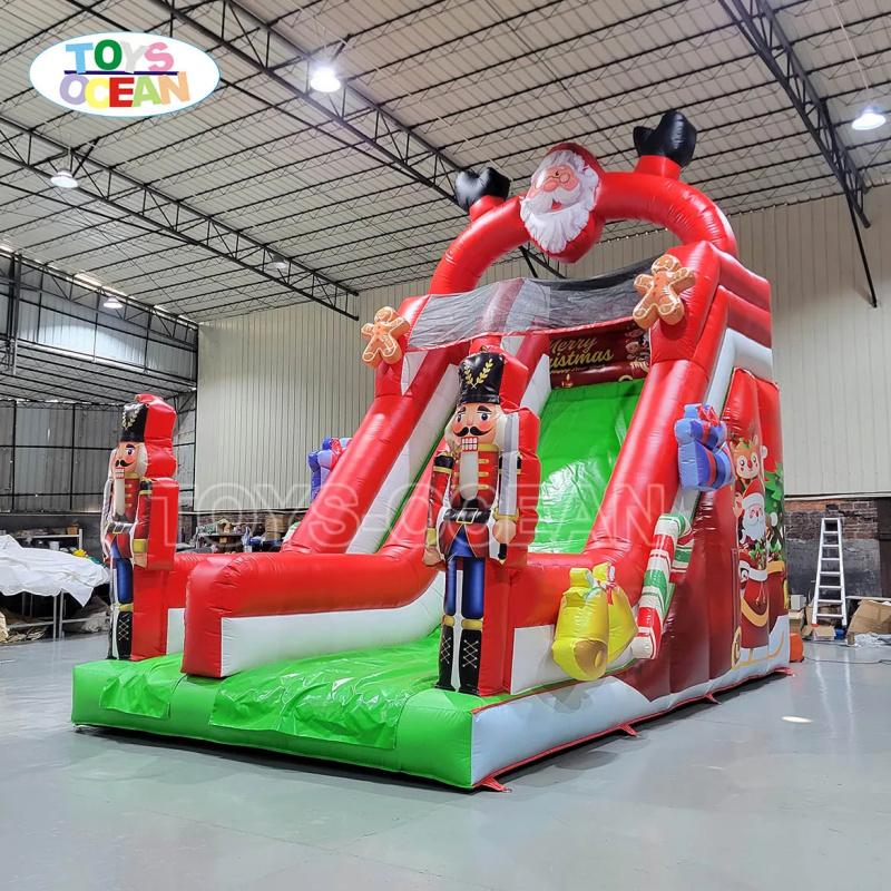 สไลเดอร์เป่าลมคริสต์มาสกลางแจ้ - Water Slide Inflatable บทวิจารณ์และราคา