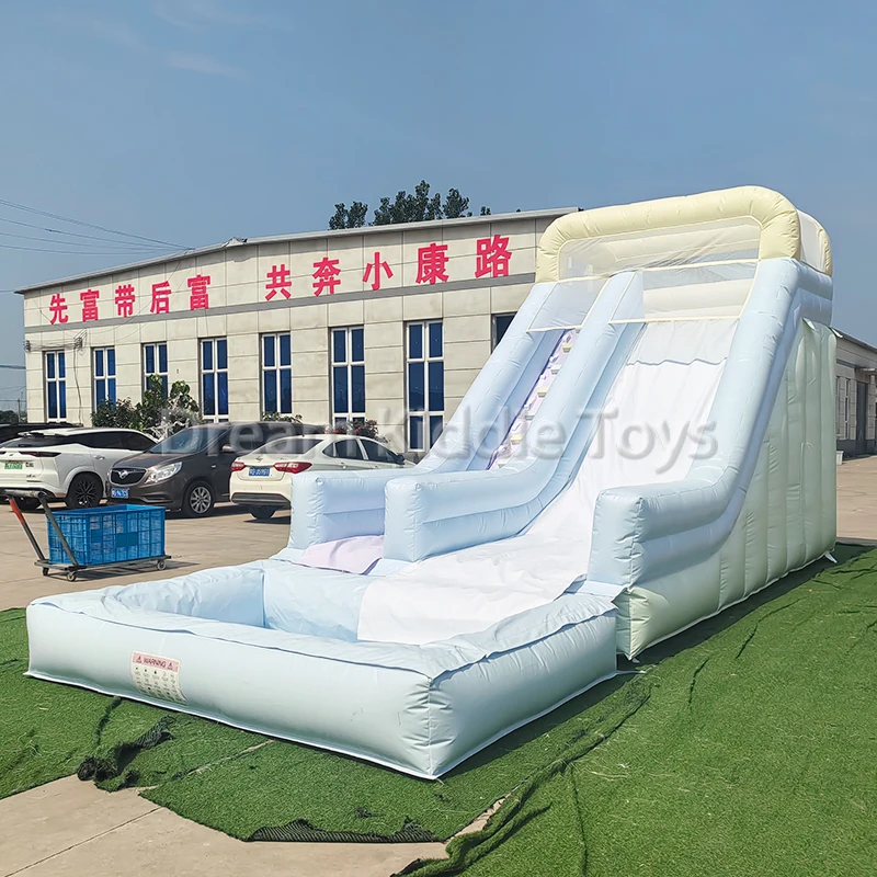 สไลเดอร์น้ำเป่าลมเชิงพาณิชย์พร - Water Slide Inflatable บทวิจารณ์และราคา