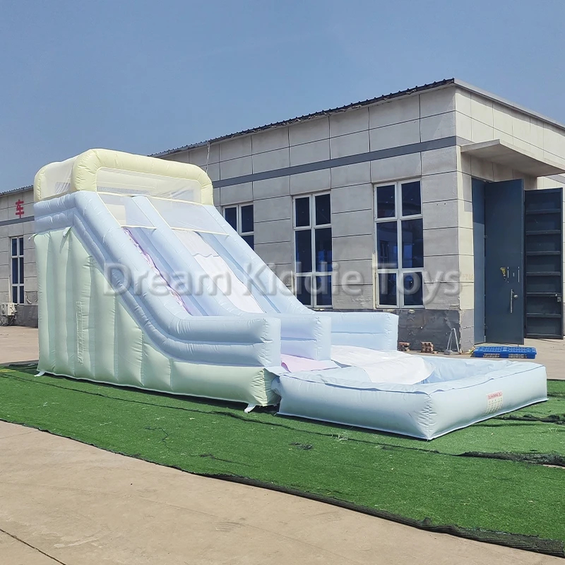 สไลเดอร์น้ำเป่าลมเชิงพาณิชย์พร - Water Slide Inflatable บทวิจารณ์และราคา