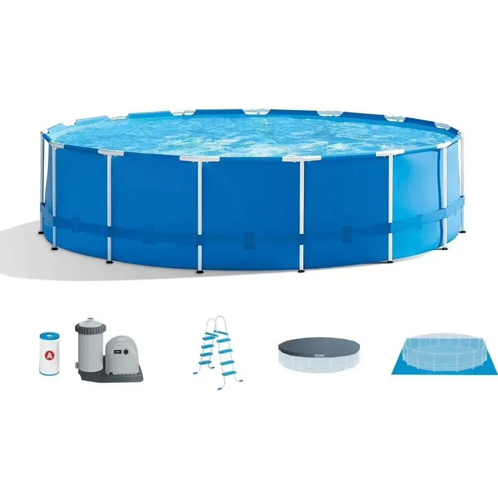 ชุดสระว่ายน้ำโครงเหล็กกลางแจ้ง - Pool Ladder Above Ground บทวิจารณ์และราคา
