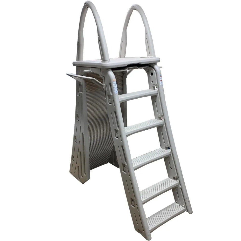 บันไดสระว่ายน้ำแบบตั้งพื้น 720 - Pool Ladder Above Ground บทวิจารณ์และราคา