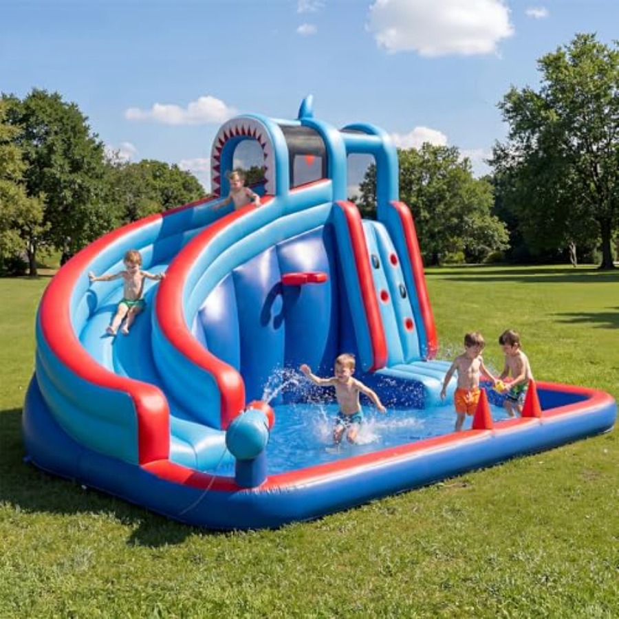 สไลเดอร์น้ำเป่าลมสำหรับเด็ก พร - Water Slide Inflatable บทวิจารณ์และราคา