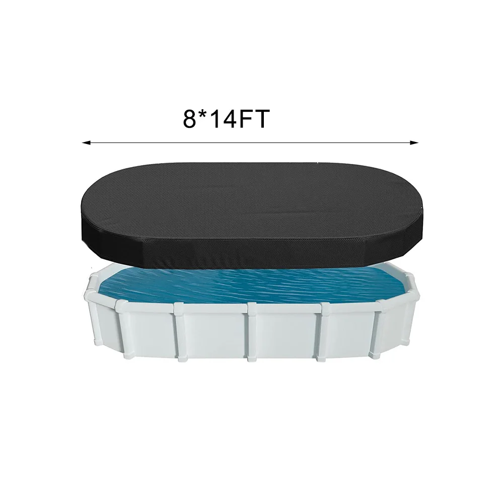 ผ้าคลุมสระว่ายน้ำทรงรี ผ้าคลุม - Pool Cover Waterproof บทวิจารณ์และราคา