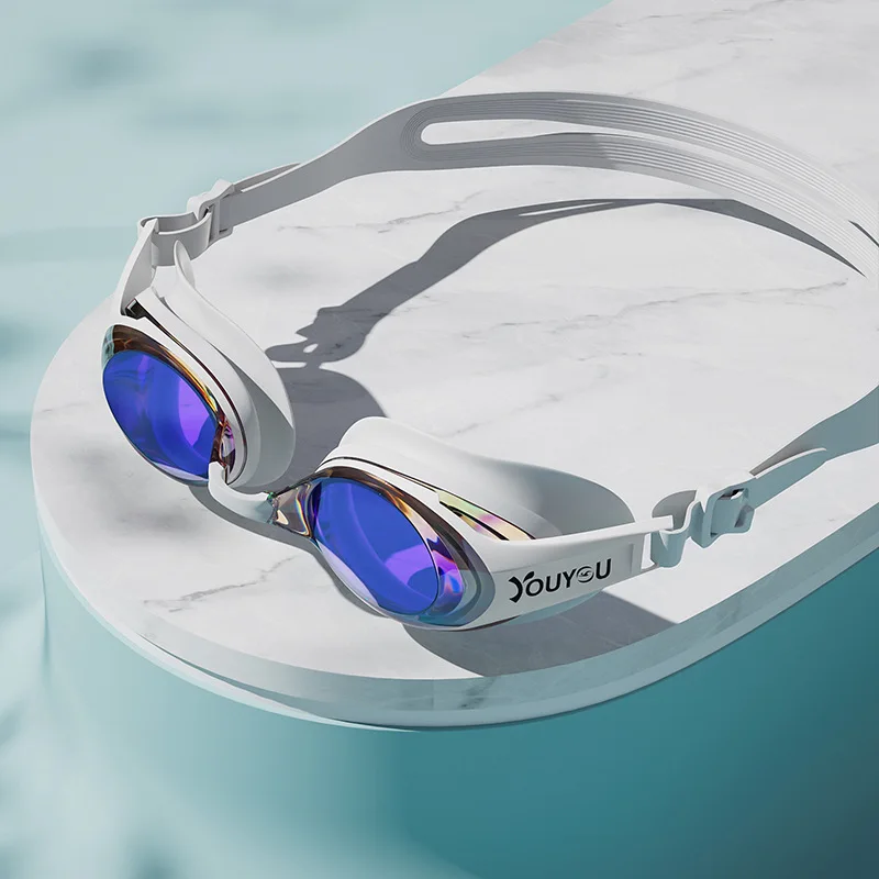 แว่นตาว่ายน้ำสำหรับผู้ใหญ่ แว่ - Swim Goggles Anti Fog Uv บทวิจารณ์และราคา
