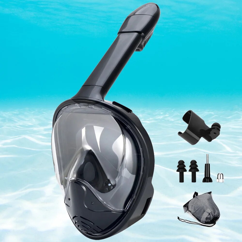 ดําน้ําใต้น้ํา Full Face เด็กว - Snorkel Mask Full Face บทวิจารณ์และราคา