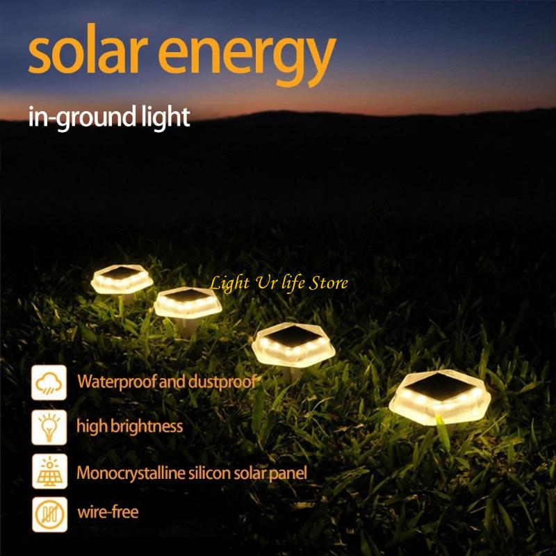 63HA ไฟพื้นขับเคลื่อนด้วยพลังง - Pool Light Solar Rechargeable บทวิจารณ์และราคา