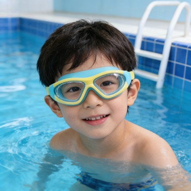 แว่นตาว่ายน้ำกรอบใหญ่กันน้ำและ - Swim Goggles Anti Fog Uv บทวิจารณ์และราคา