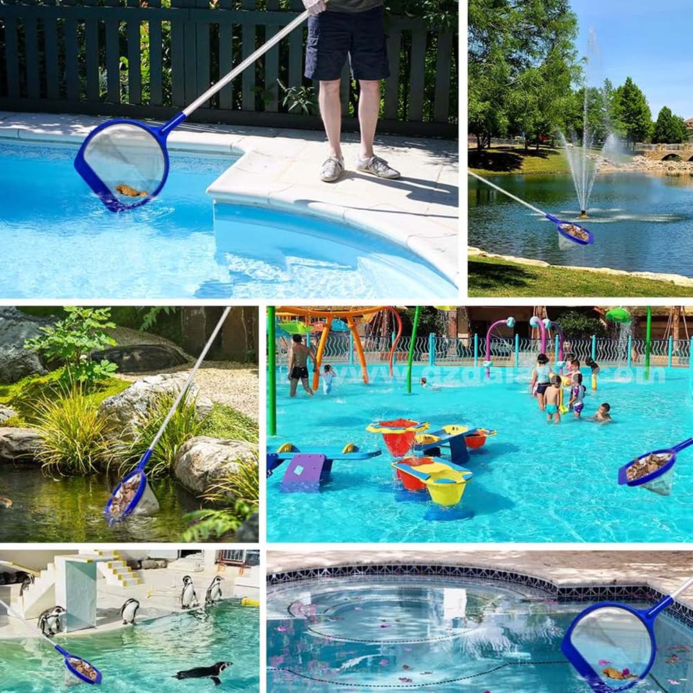 ตาข่ายกรองสระว่ายน้ำน้ำหนักเบา - Pool Skimmer Net บทวิจารณ์และราคา