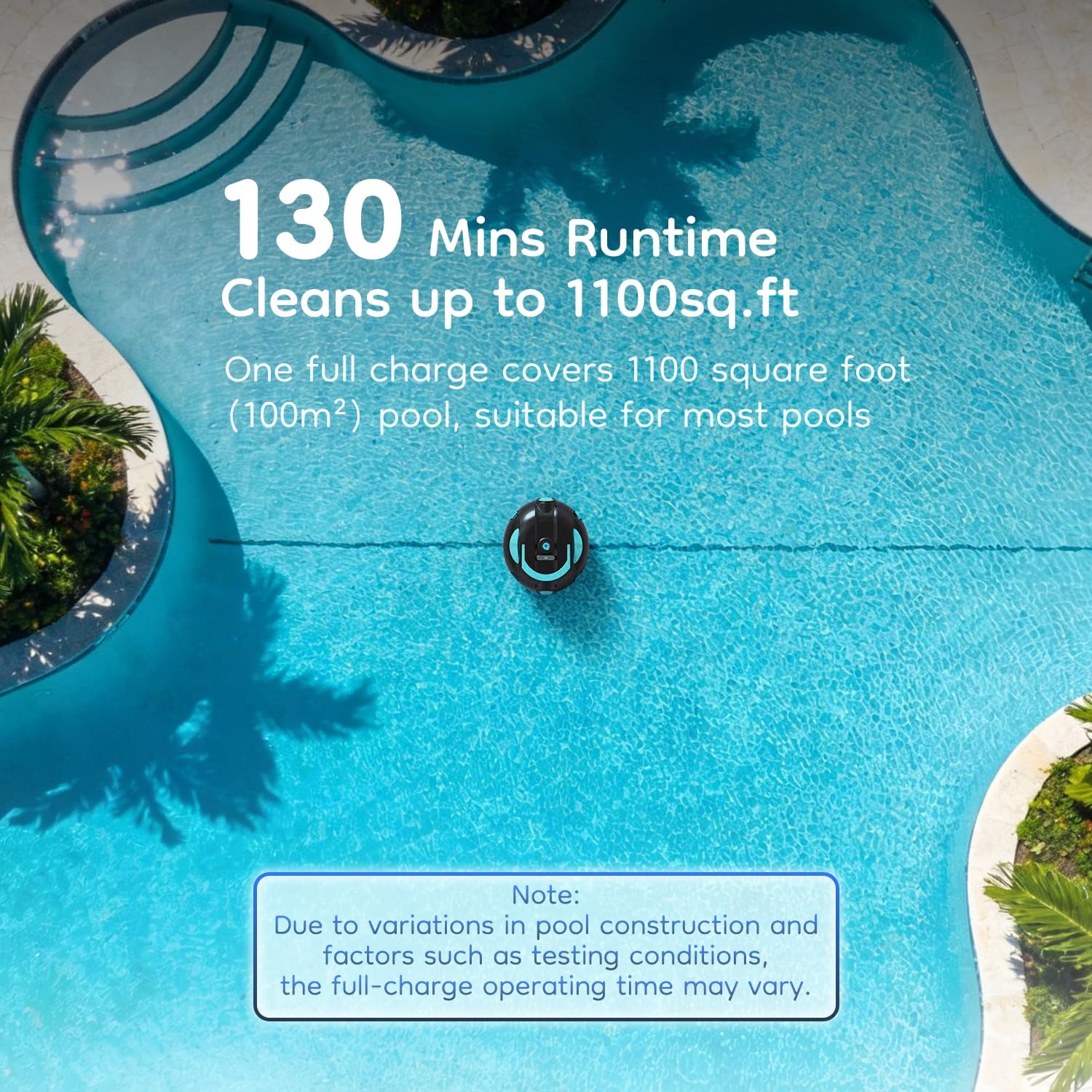 เครื่องทำความสะอาดสระว่ายน้ำแบ - Pool Vacuum Manual บทวิจารณ์และราคา