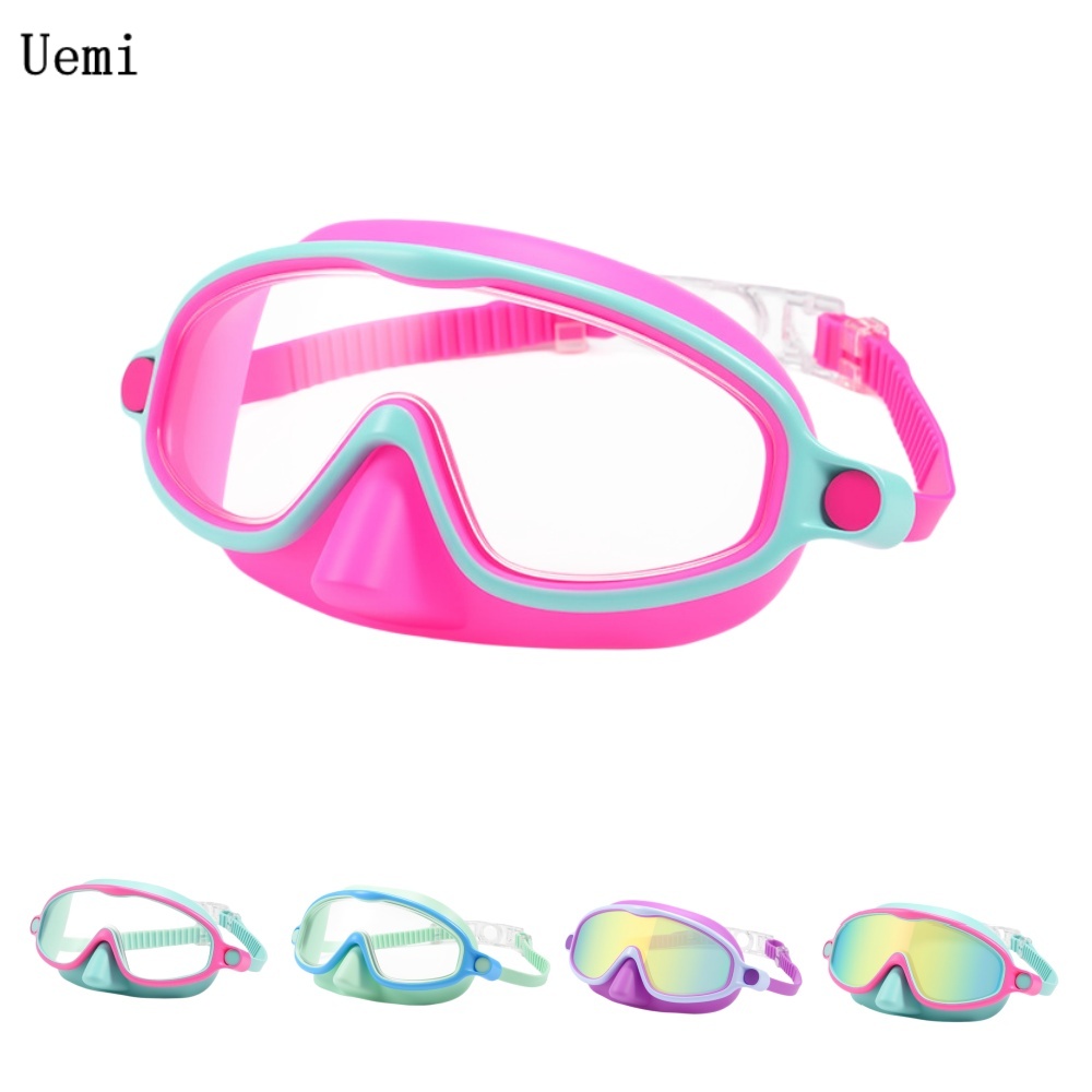 แว่นตาว่ายน้ำสำหรับเด็กพร้อมที - Swim Goggles Anti Fog Uv บทวิจารณ์และราคา