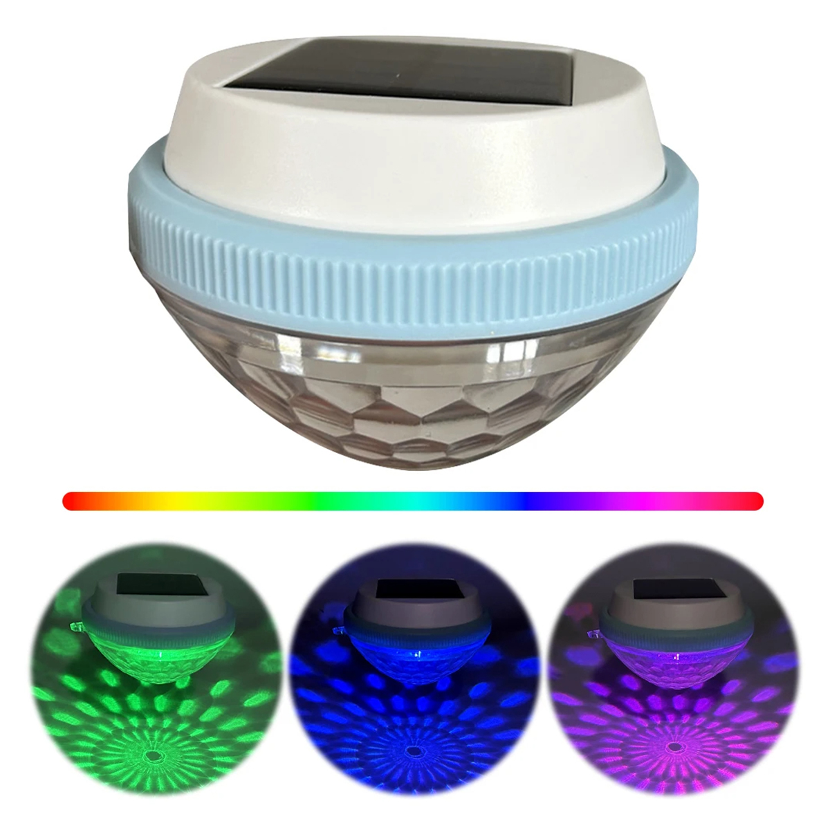 แสงอาทิตย์ลอยสระว่ายน้ําแสงไฟช - Pool Light Solar Rechargeable บทวิจารณ์และราคา