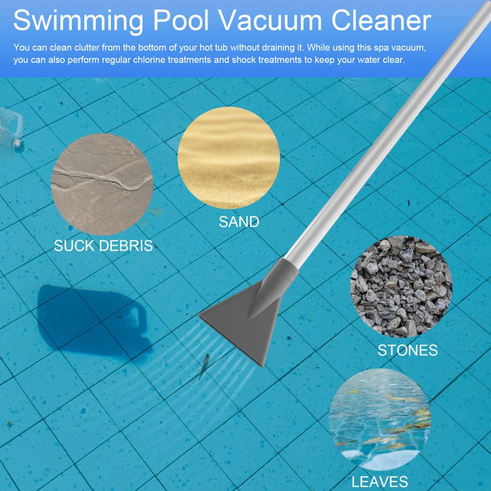 เครื่องดูดฝุ่นสระว่ายน้ำแบบไร้ - Pool Vacuum Manual บทวิจารณ์และราคา