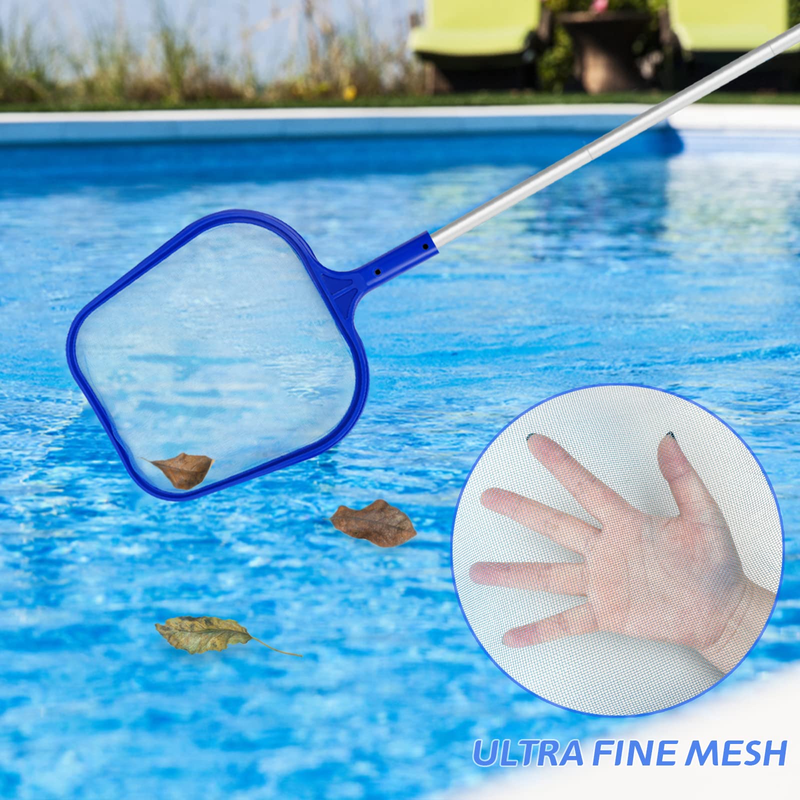 ตาข่ายกรองใบไม้สำหรับสระว่ายน้ - Pool Skimmer Net บทวิจารณ์และราคา