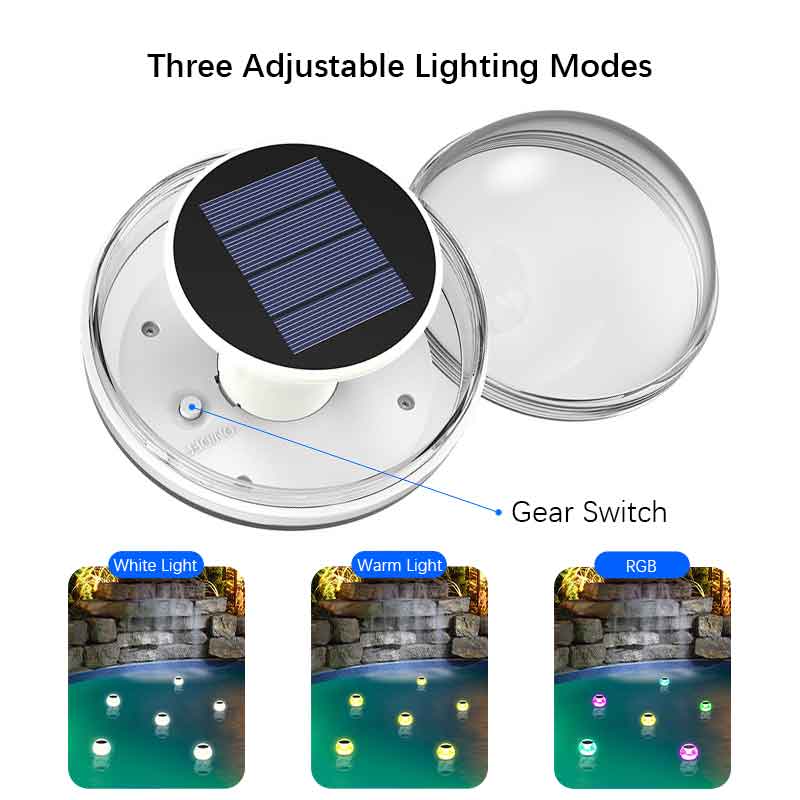 ไฟสระว่ายน้ำพลังงานแสงอาทิตย์แ - Pool Light Solar Rechargeable บทวิจารณ์และราคา