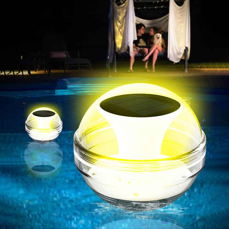 ไฟสระว่ายน้ำพลังงานแสงอาทิตย์แ - Pool Light Solar Rechargeable บทวิจารณ์และราคา