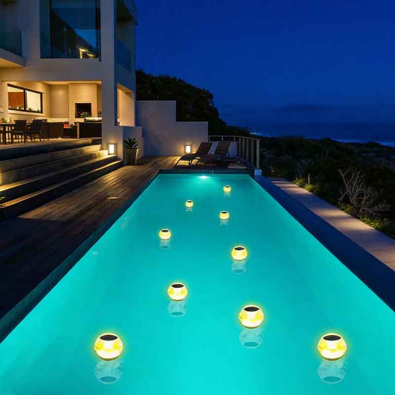 ไฟสระว่ายน้ำพลังงานแสงอาทิตย์แ - Pool Light Solar Rechargeable บทวิจารณ์และราคา