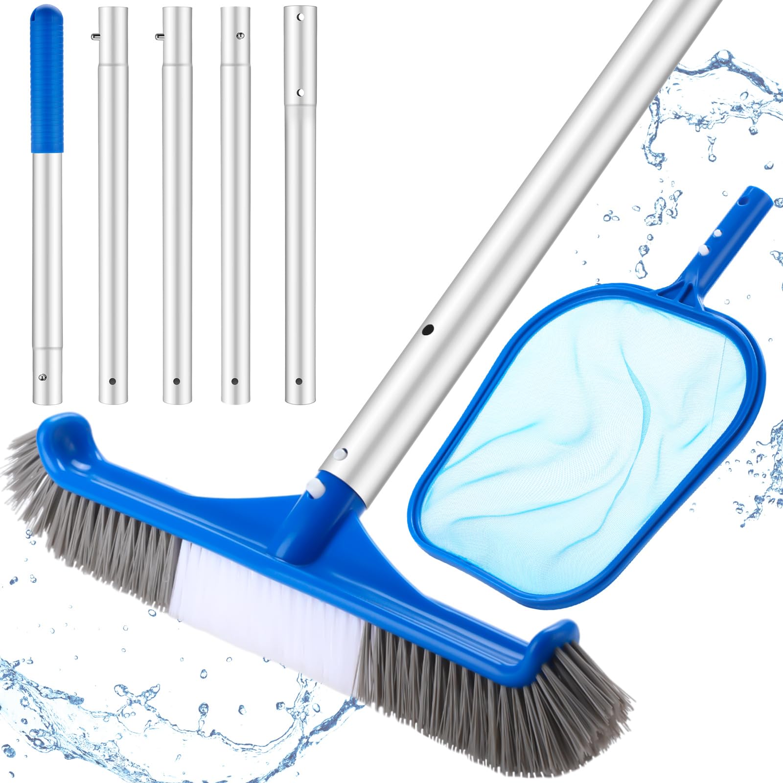 ชุดอุปกรณ์ทำความสะอาดสระว่ายน้ - Pool Skimmer Net บทวิจารณ์และราคา