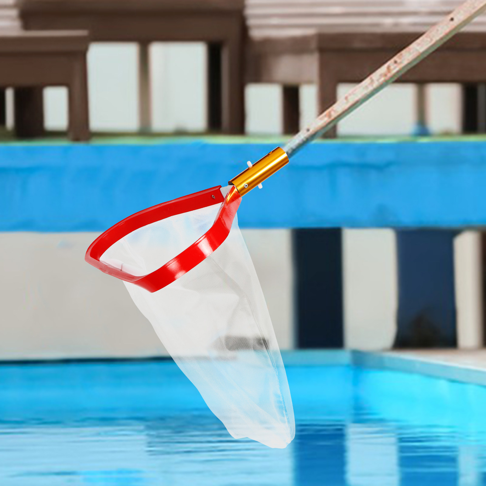 ตาข่ายทำความสะอาดใบไม้ในสระ เค - Pool Skimmer Net บทวิจารณ์และราคา
