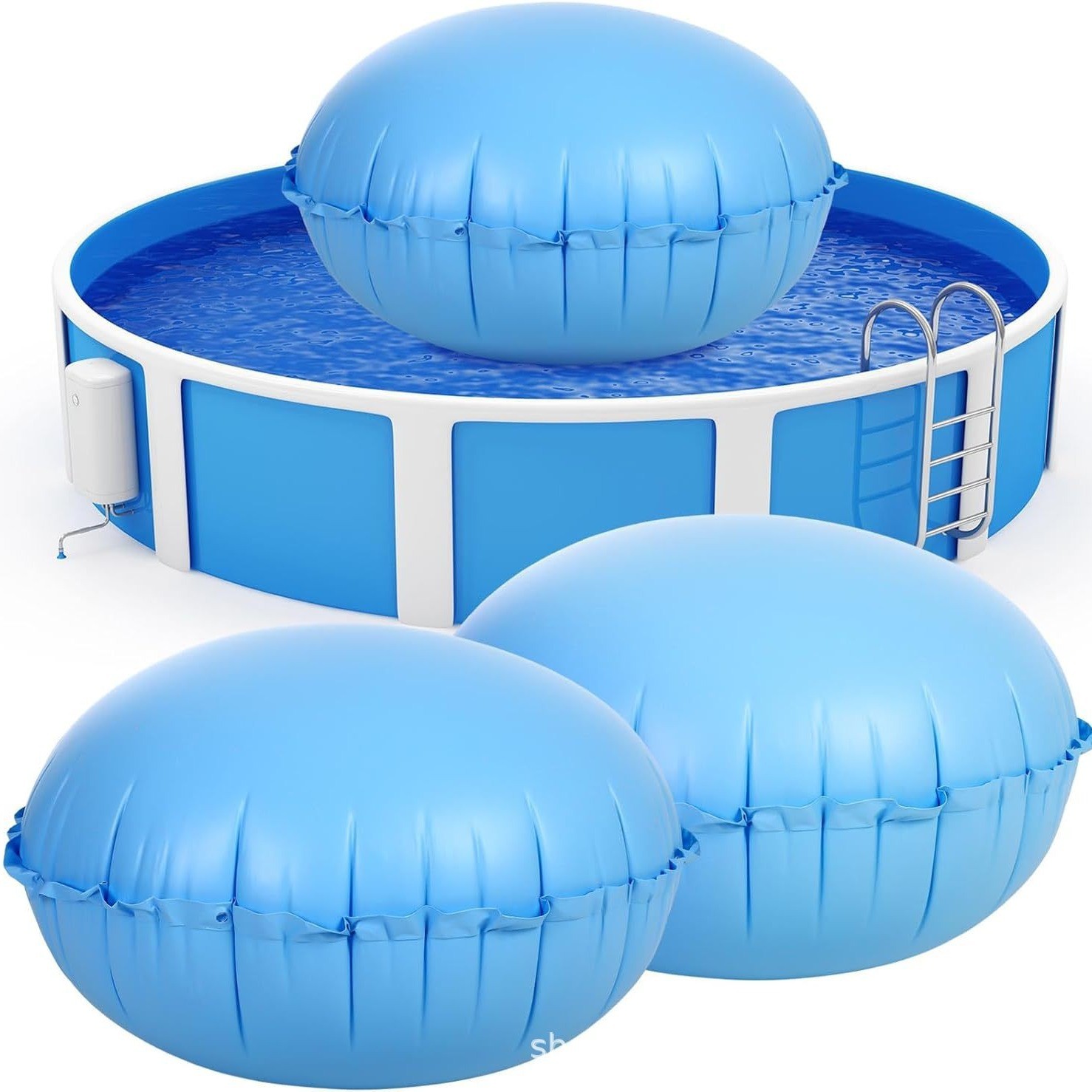 หมอนรองสระน้ำสำหรับสระน้ำเหนือ - Pool Ladder Above Ground บทวิจารณ์และราคา