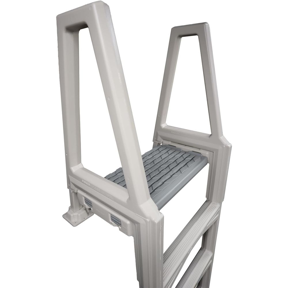 บันไดสระว่ายน้ำแบบปรับได้เหนือ - Pool Ladder Above Ground บทวิจารณ์และราคา