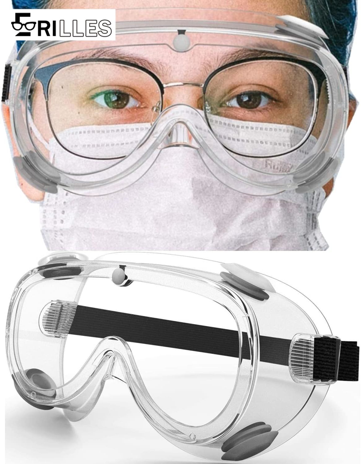 แว่นตานิรภัยสำหรับกีฬาทางน้ำ ป - Swim Goggles Anti Fog Uv บทวิจารณ์และราคา